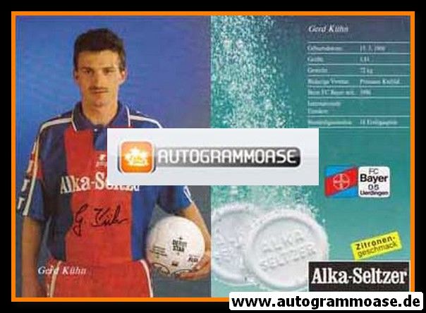 Autogramm Fussball | KFC Uerdingen 05 | 1993 | Gerd KÜHN