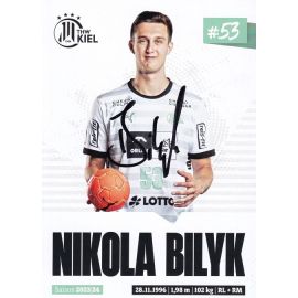 Autogramm Handball | THW Kiel | 2023 | Nikola BILYK