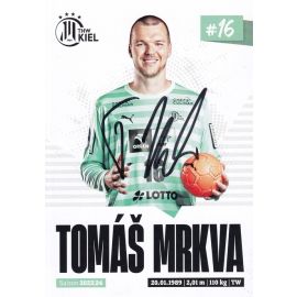 Autogramm Handball | THW Kiel | 2023 | Tomas MRKVA