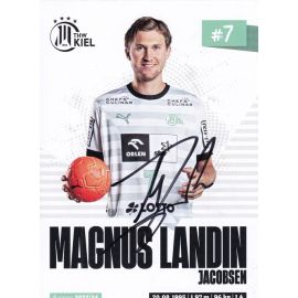 Autogramm Handball | THW Kiel | 2023 | Magnus LANDIN JACOBSEN