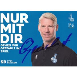 Autogramm Fussball | MSV Duisburg | 2018 | Sven BEUCKERT