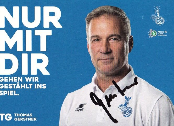Autogramm Fussball | MSV Duisburg | 2018 | Thomas GERSTNER