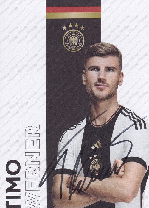 Autogramm Fussball | DFB | 2023 Adidas | Timo WERNER