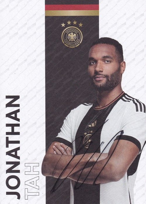 Autogramm Fussball | DFB | 2023 Adidas | Jonathan TAH