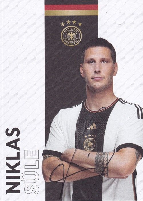 Autogramm Fussball | DFB | 2023 Adidas | Niklas SÜLE