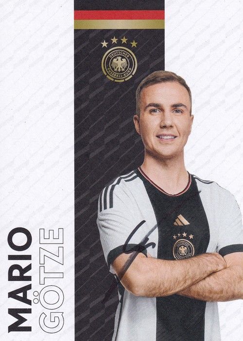 Autogramm Fussball | DFB | 2023 Adidas | Mario GÖTZE