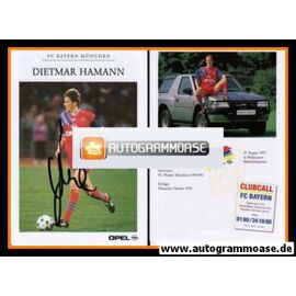 Autogramm Fussball | FC Bayern München | 1994 | Dietmar HAMANN (Spielszene)