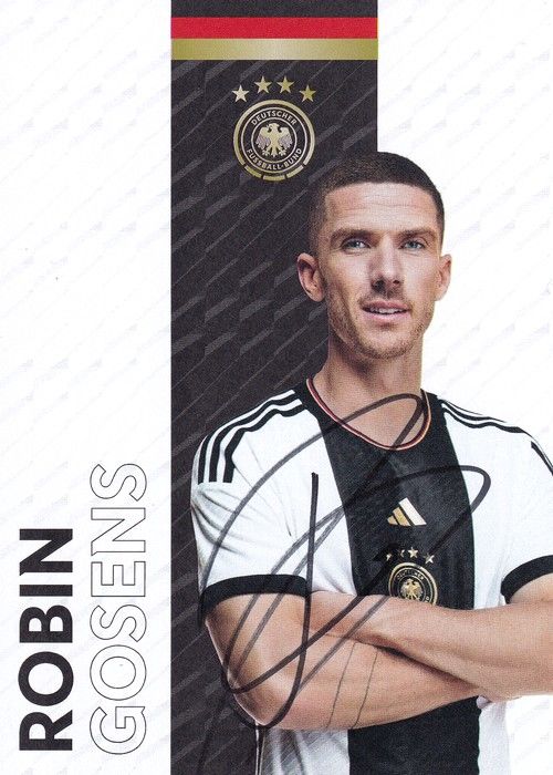 Autogramm Fussball | DFB | 2023 Adidas | Robin GOSENS