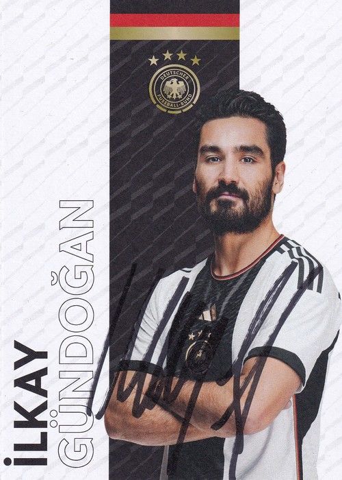 Autogramm Fussball | DFB | 2023 Adidas | Ilkay GÜNDOGAN
