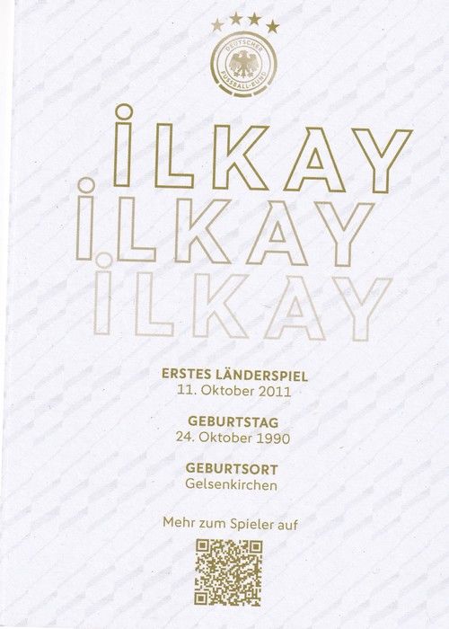 Autogramm Fussball | DFB | 2023 Adidas | Ilkay GÜNDOGAN