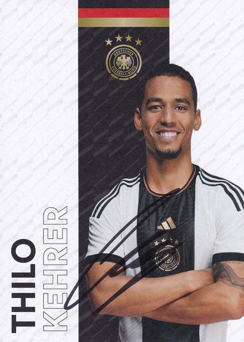 Autogramm Fussball | DFB | 2023 Adidas | Thilo KEHRER