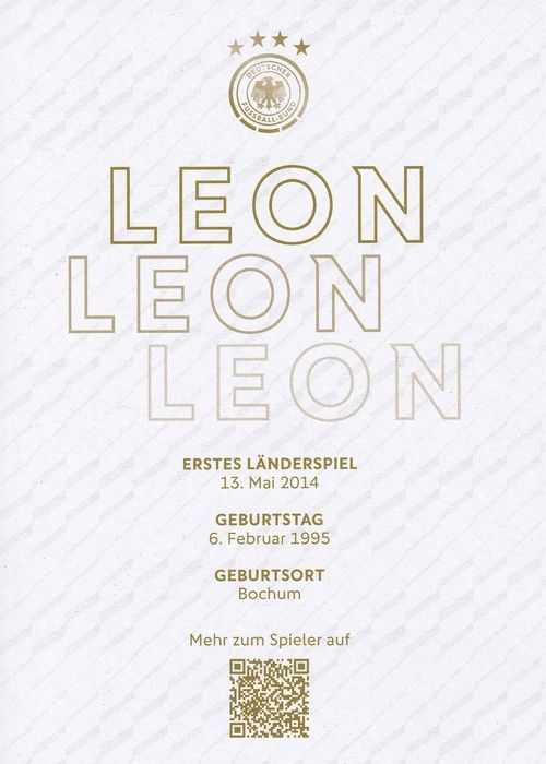 Autogramm Fussball | DFB | 2023 Adidas | Leon GORETZKA
