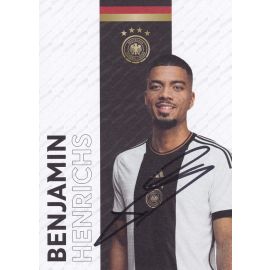 Autogramm Fussball | DFB | 2023 Adidas | Benjamin HENRICHS