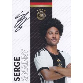 Autogramm Fussball | DFB | 2023 Adidas | Serge GNABRY