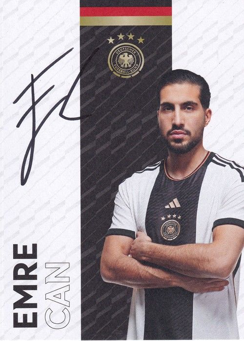 Autogramm Fussball | DFB | 2023 Adidas | Emre CAN
