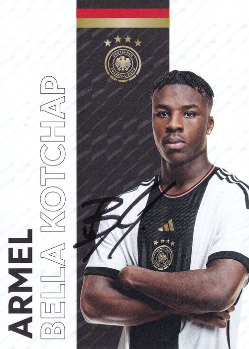 Autogramm Fussball | DFB | 2023 Adidas | Armel BELLA KOTCHAP