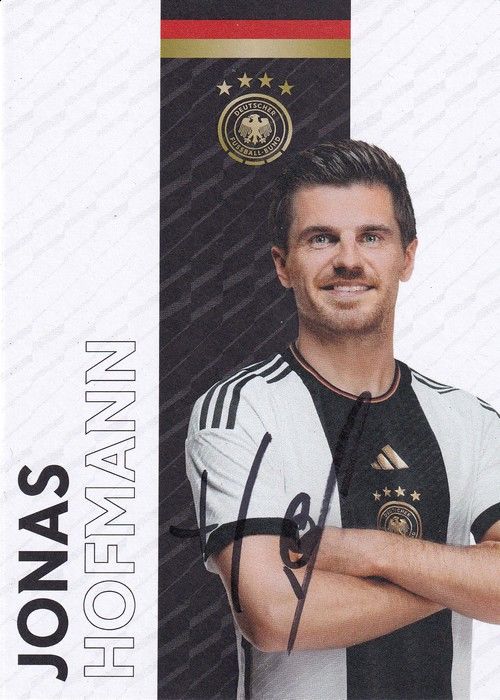 Autogramm Fussball | DFB | 2023 Adidas | Jonas HOFMANN