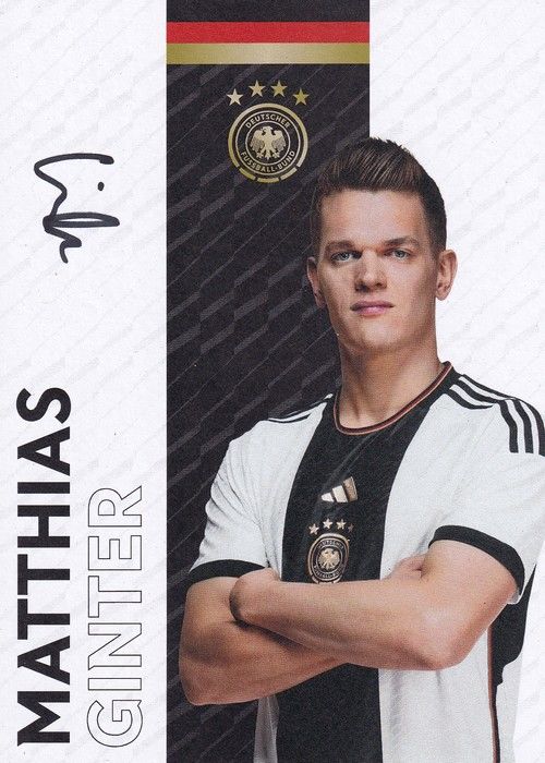 Autogramm Fussball | DFB | 2023 Adidas | Matthias GINTER