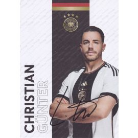 Autogramm Fussball | DFB | 2023 Adidas | Christian GÜNTER