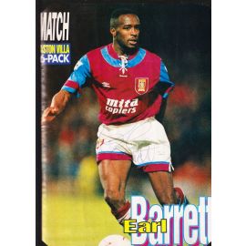 Autogramm Fussball | Aston Villa | 1990er | Earl BARRETT (Spielszene Color XL) Match