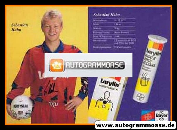 Autogramm Fussball | KFC Uerdingen 05 | 1994 | Sebastian HAHN