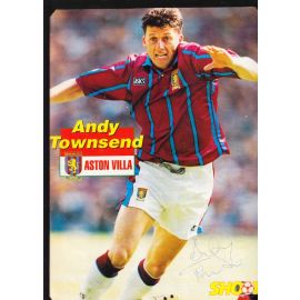 Autogramm Fussball | Aston Villa | 1990er | Andy TOWNSEND (Spielszene Color XL) Shoot