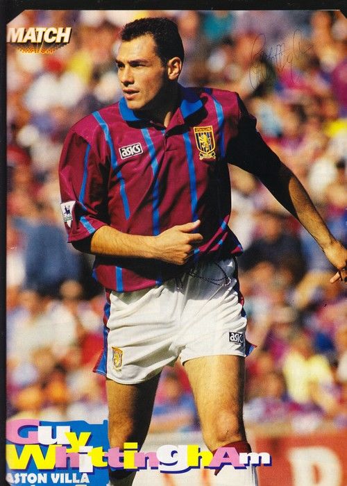Autogramm Fussball | Aston Villa | 1990er | Guy WHITTINGHAM (Spielszene Color XL) Match