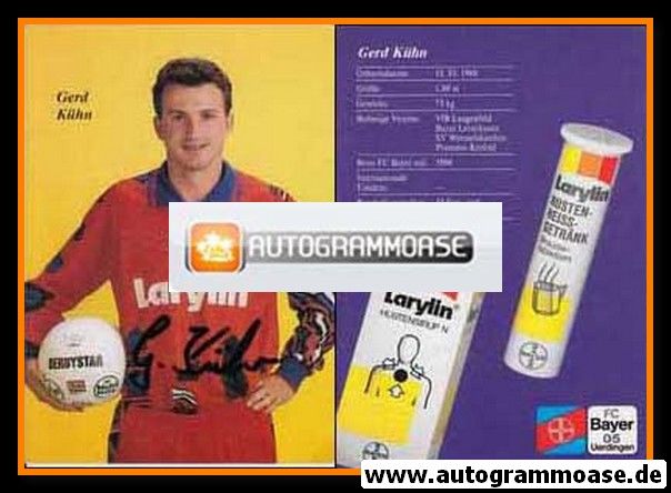 Autogramm Fussball | KFC Uerdingen 05 | 1994 | Gerd KÜHN