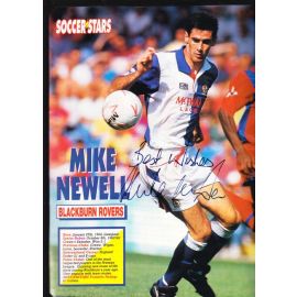 Autogramm Fussball | Blackburn Rovers | 1990er | Mike NEWELL (Spielszene Color XL) SoccerStars 1