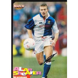 Autogramm Fussball | Blackburn Rovers | 1990er | Alan SHEARER (Spielszene Color XL) Match
