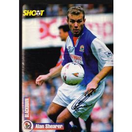 Autogramm Fussball | Blackburn Rovers | 1990er | Alan SHEARER (Spielszene Color XL) Shoot