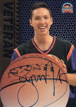 Autogramm Basketball (USA) | 1997 | Steve NASH (Portrait Color) Score Board