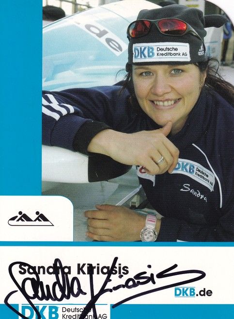 Autogramm Bob | Sandra KIRIASIS | 2000er (Portrait Color DKB) OS-Gold