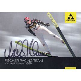 Autogramm Skispringen | Michael UHRMANN | 2007 (Sprungszene Color Fischer) OS-Gold