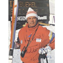 Autogramm Ski Alpin | Toni SAILER | 1990er (Portrait Color) OS-Gold