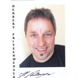 Autogramm Biathlon | Herbert FRITZENWENGER | 2000er (Portrait Color) HF