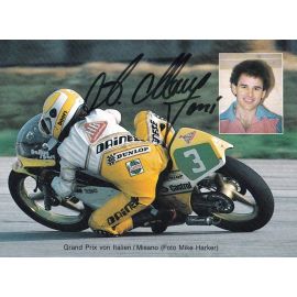 Autogramm Motorrad | Anton MANG | 1982 (Collage Color) HB Team