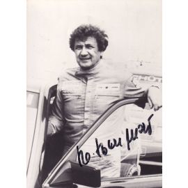 Autogramm Formel 1 | Hans HERRMANN | 1960er Foto (Portrait SW) Mercedes