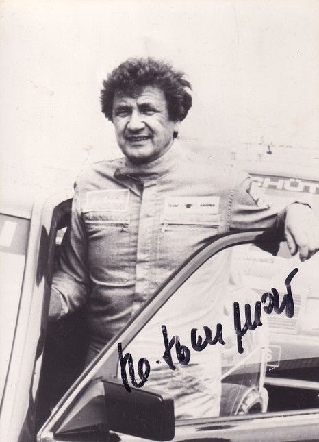 Autogramm Formel 1 | Hans HERRMANN | 1960er Foto (Portrait SW) Mercedes