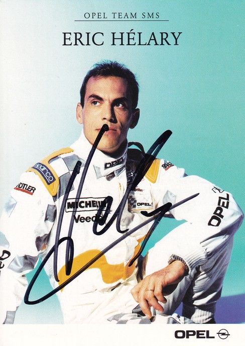 Autogramm Tourenwagen | Eric HELARY | 1990er (Portrait Color) Opel