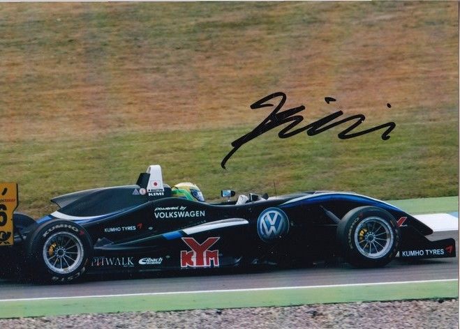 Autogramm Tourenwagen | Kimiya SATO | 2011 Foto (Rennszene Color) DTM 2
