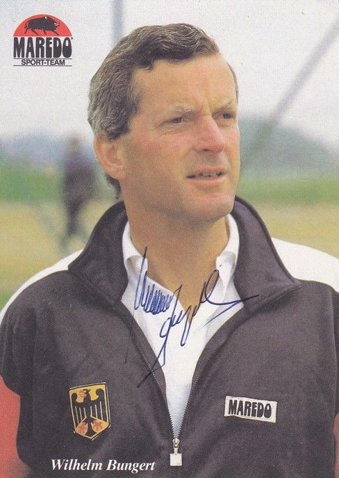 Autogramm Tennis | Wilhelm BUNGERT | 1990er (Portrait Color) Maredo