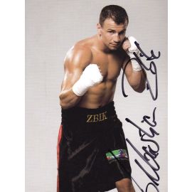 Autogramm Boxen | Sebastian ZBIK | 2000er (Portrait Color Spotlight) Leidig