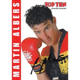 Autogramm Kickboxen | Martin ALBERS | 2000er (Portrait Color) Top Ten