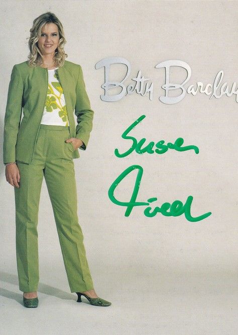 Autogramm Weitsprung | Susen TIEDTKE | 2000er (Portrait Color) Betty Barclay