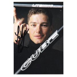Autogramm Triathlon | Lothar LEDER | 2000er (Portrait Color) Cube