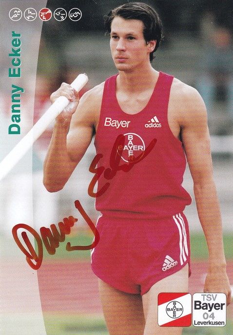 Autogramm Stabhochsprung | Danny ECKER | 2002 (Portrait Color Bayer)