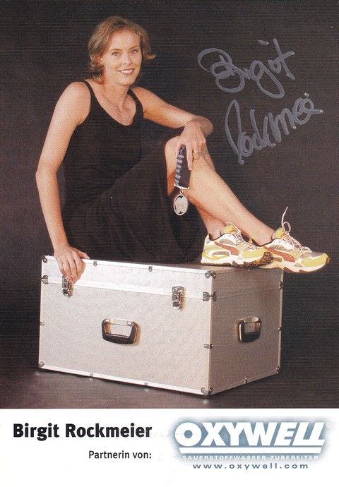 Autogramm Sprint | Birgit ROCKMEIER | 2003 (Portrait Color) Oxywell