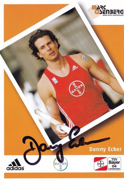 Autogramm Stabhochsprung | Danny ECKER | 2005 (Portrait Color Osenberg)