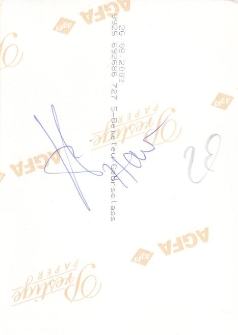 Autogramm Langstrecke | Haile GEBRSELASSIE | 2003 Foto (Jubelszene Color) OS-Gold
